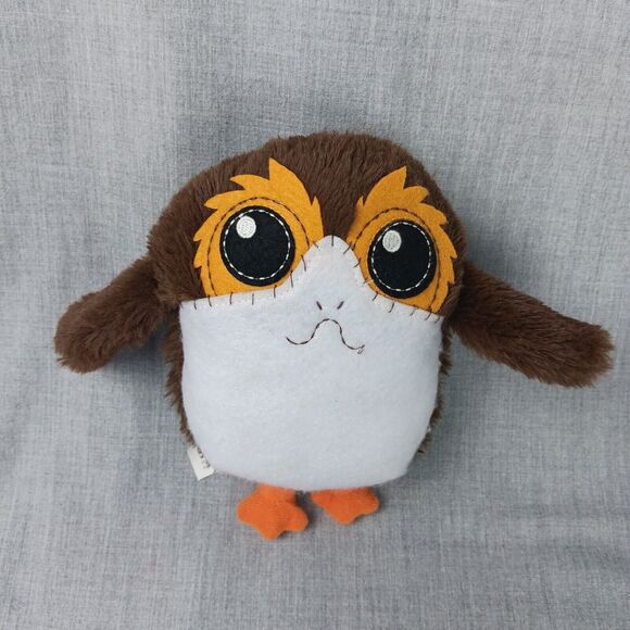 Star Wars Galaxy's Edge Trading Outpost Porg Plush with Sounds Target Exclusive - Picture 2 of 9